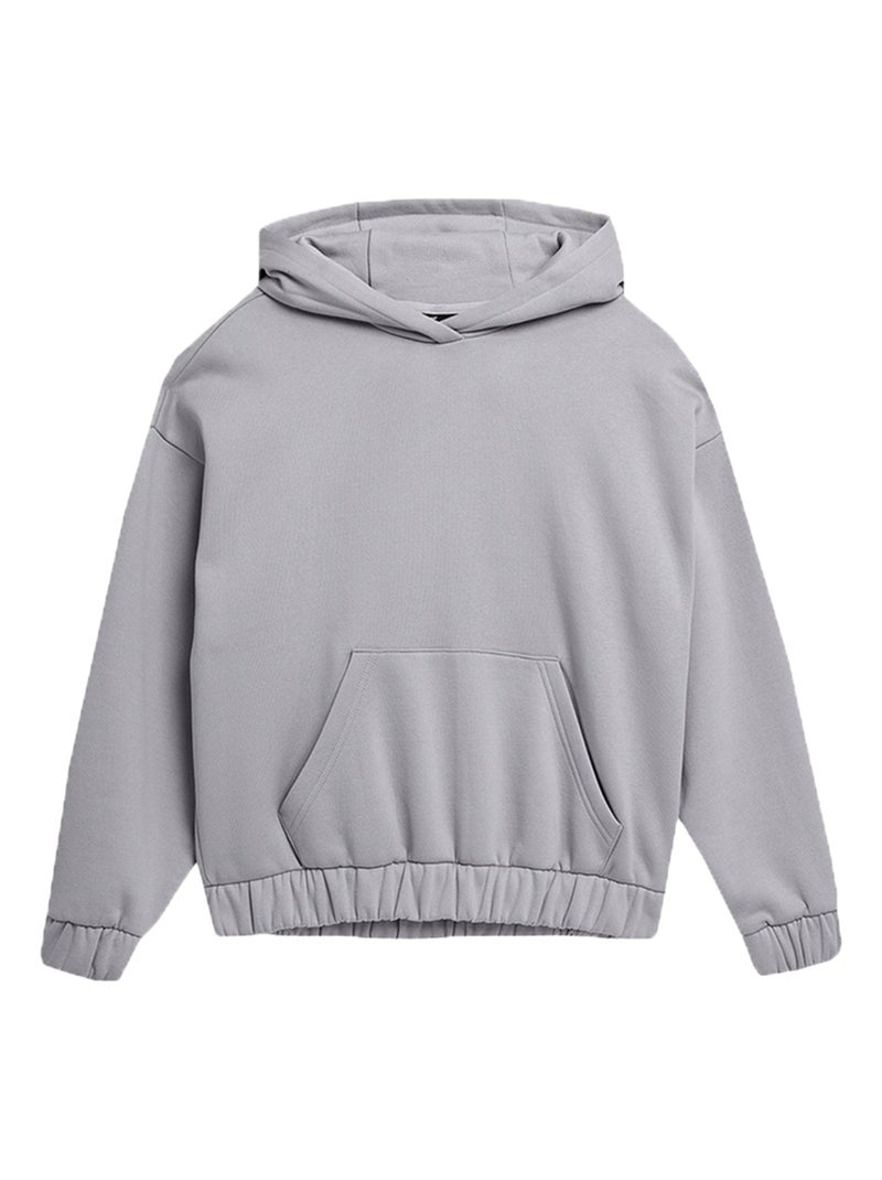 4F - Sweat à capuche 4FSS23TSWSF255 Gris clair - Kiabi