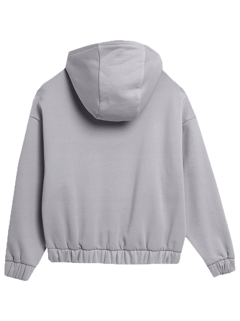 4F - Sweat à capuche 4FSS23TSWSF255 Gris clair - Kiabi