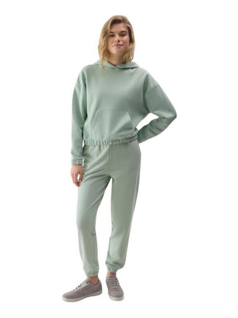 4F - Sweat à capuche 4FWSS24TSWSF1057 Vert - Kiabi
