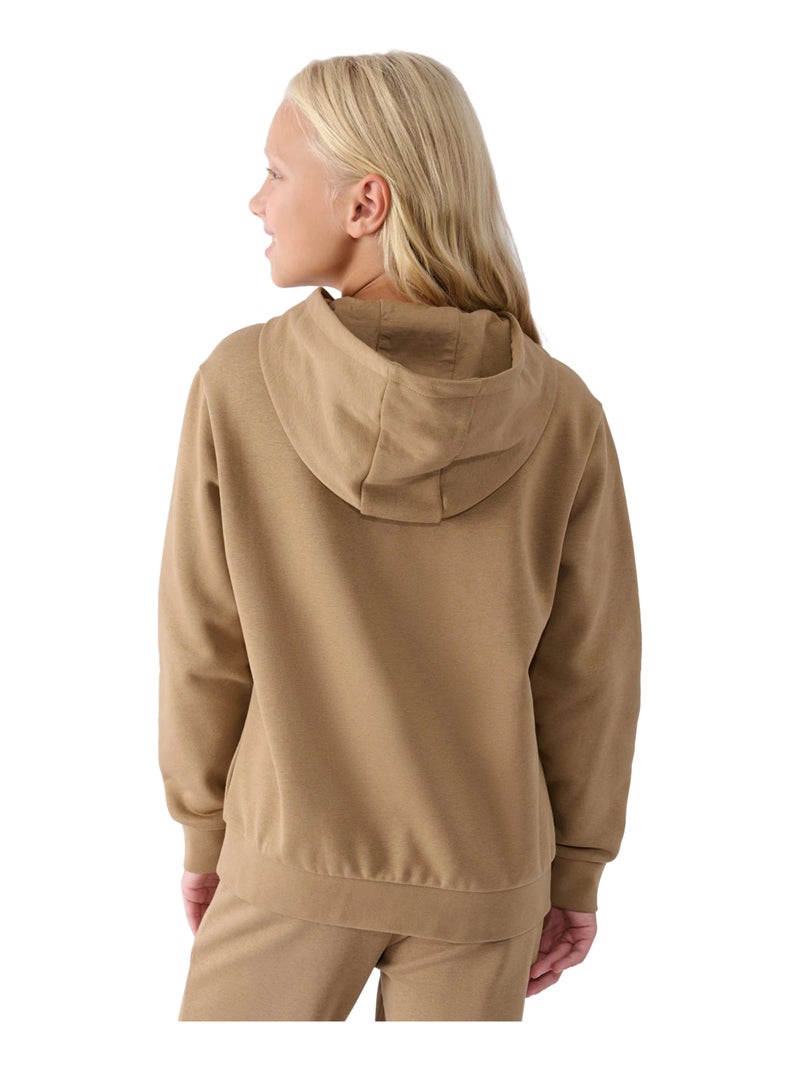 4F - Sweat à capuche F1316 Marron - Kiabi