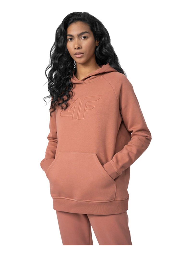 4F - Sweat à capuche F535 Crème - Kiabi
