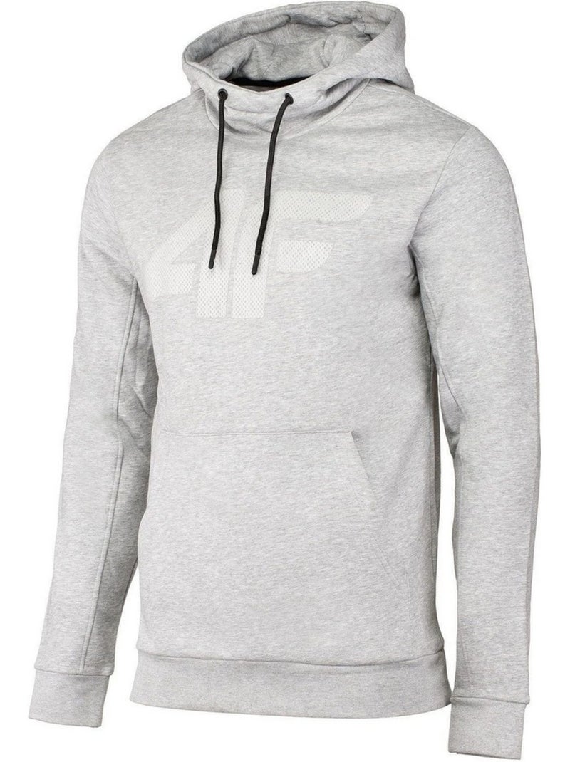 4F - Sweat à capuche H4L22 Gris - Kiabi