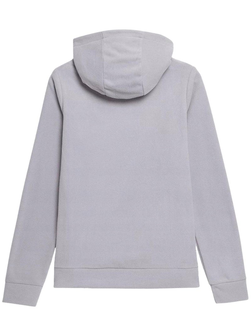 4F - Sweat à capuche H4L22 PLD352 Gris - Kiabi