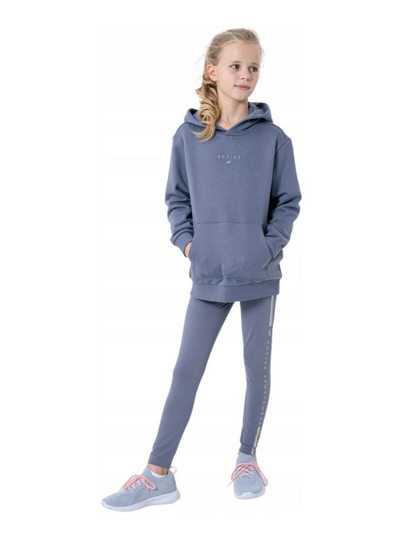 4F - Sweat à capuche HJZ22 Bleu - Kiabi