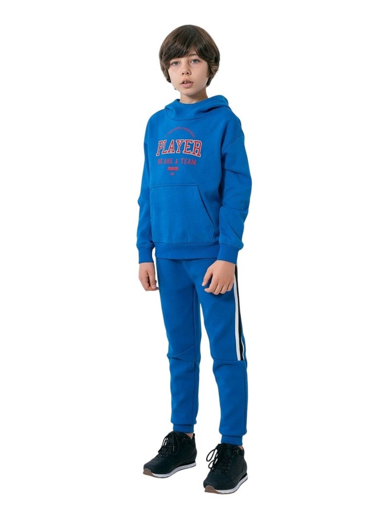4F - Sweat à capuche HJZ22 Bleu - Kiabi