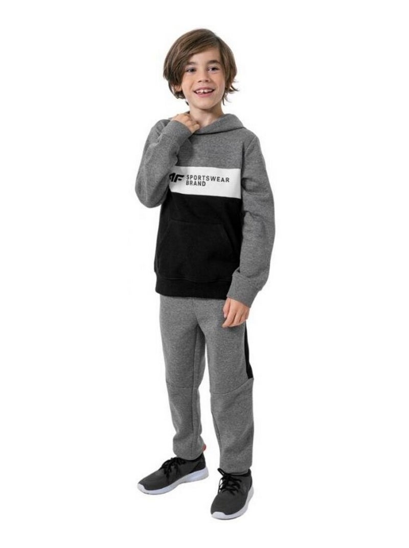 4F - Sweat à capuche HJZ22 JBLM003 Noir Gris - Kiabi