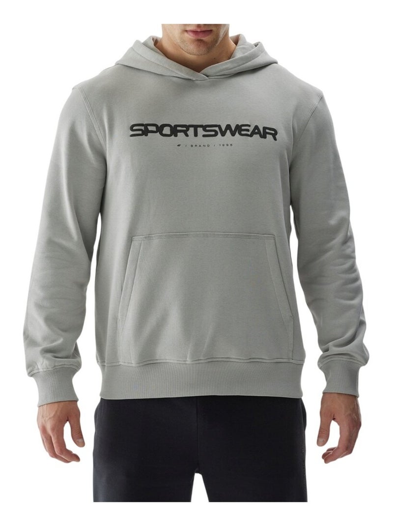4F - Sweat à capuche M1259 Gris - Kiabi
