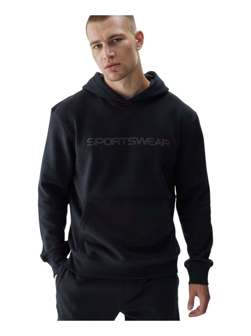 4F - Sweat à capuche M1259 Noir - Kiabi