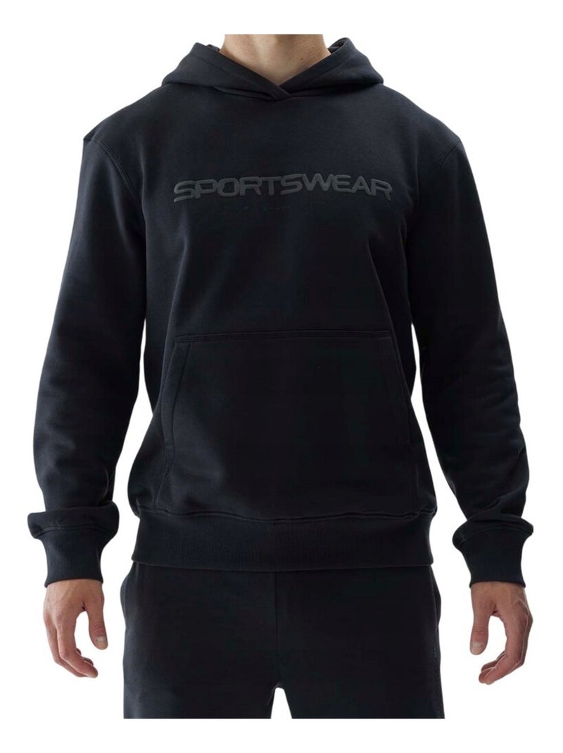 4F - Sweat à capuche M1259 Noir - Kiabi
