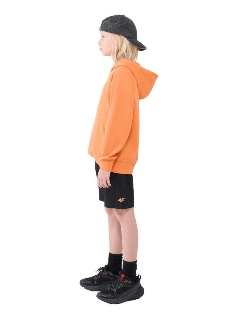 4F - Sweat à capuche M1712 Orange - Kiabi