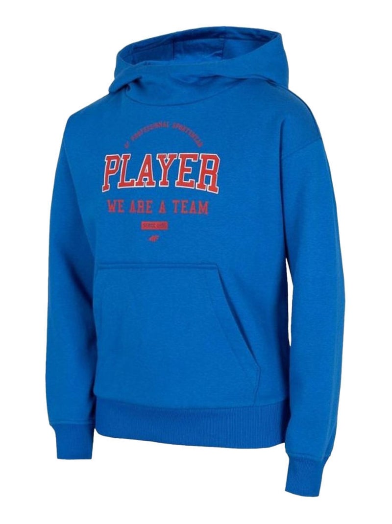 4F - Sweat à capuche PLAYER HJZ2 JBLM006 Bleu - Kiabi