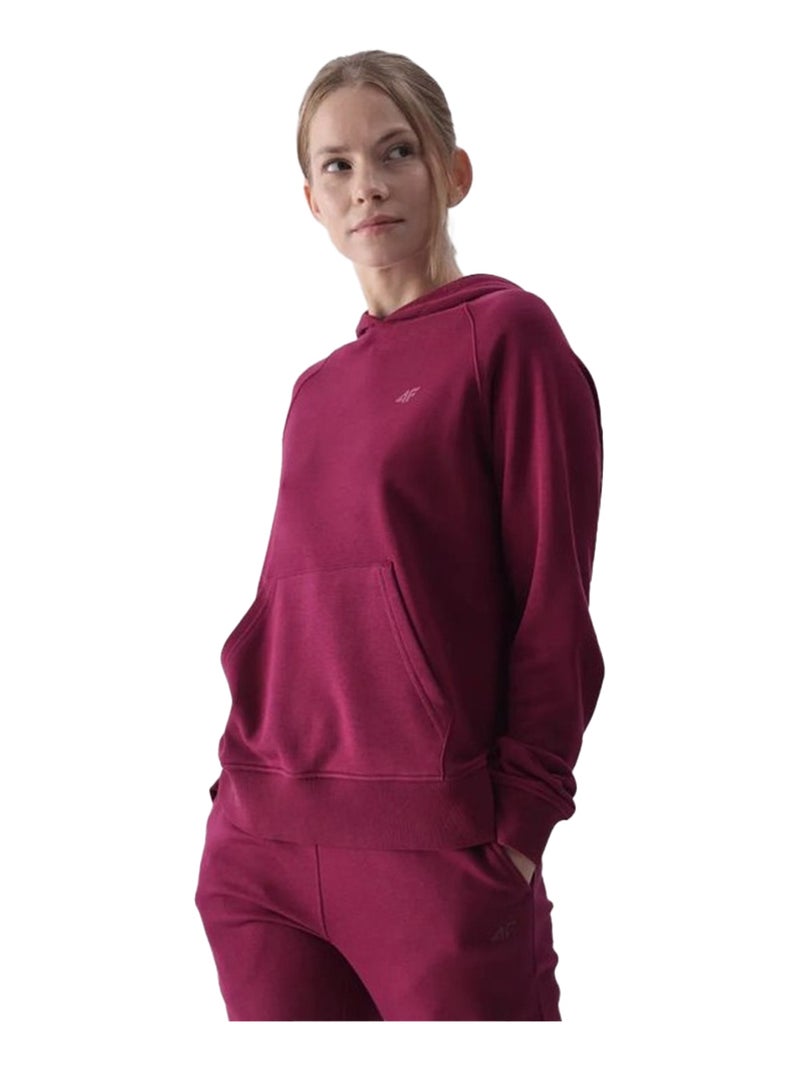 4F - Sweat à capuche Rose - Kiabi
