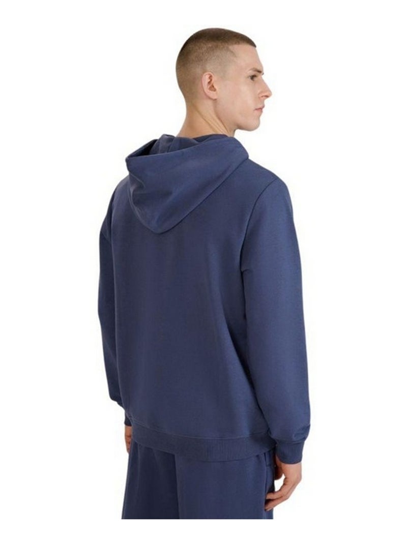 4F - Sweat à capuche style Logo M1585 Bleu marine - Kiabi
