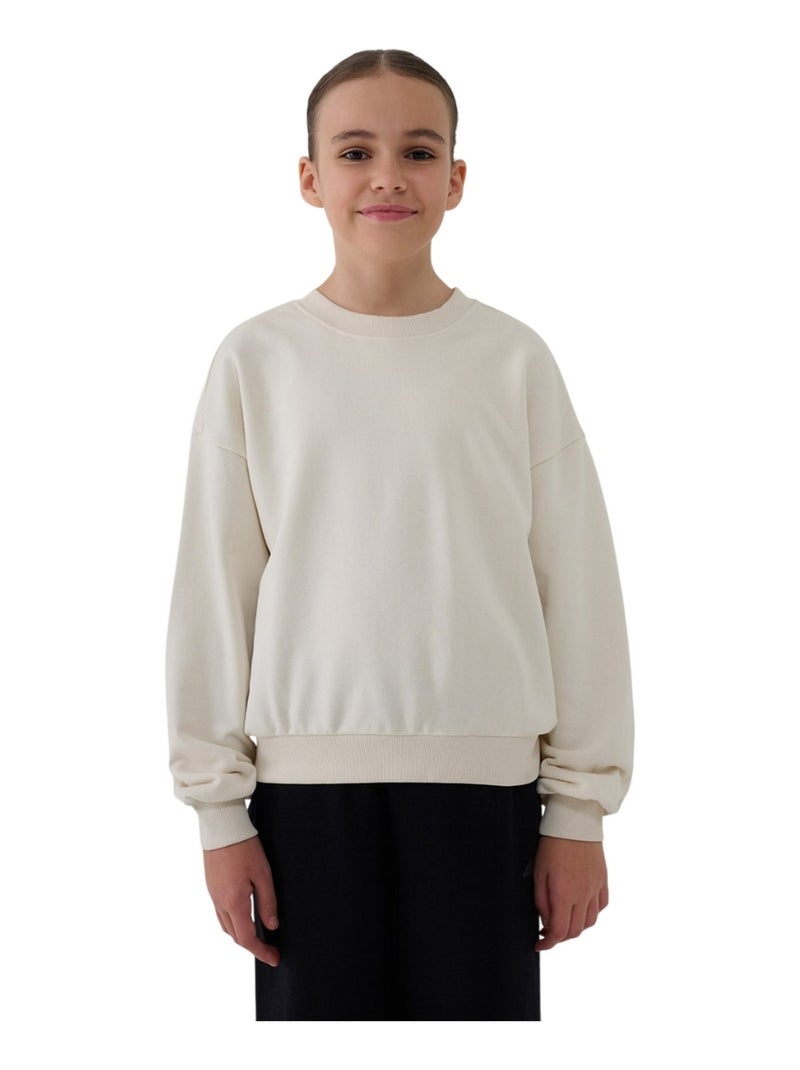 4F - Sweat F1479 Beige - Kiabi