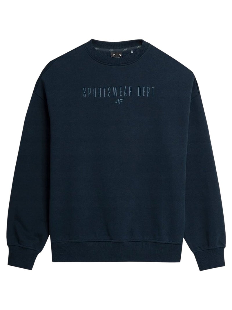 4F - Sweat H4Z22 BLD033 Bleu marine - Kiabi