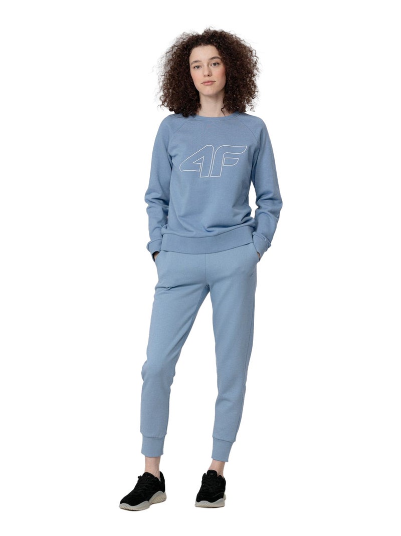 4F - Sweat motif/style logo H4Z22 Bleu - Kiabi
