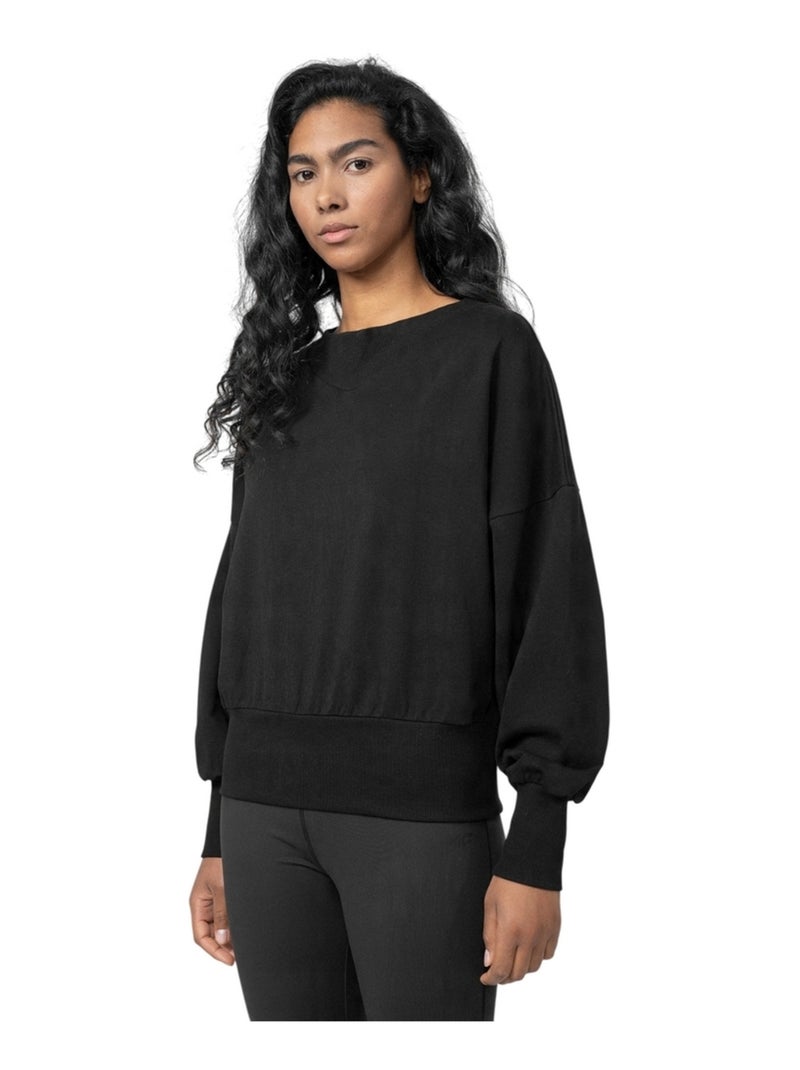 4F - Sweat motif/style logo Noir - Kiabi