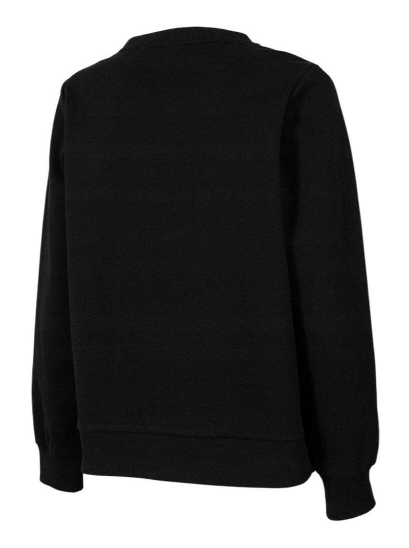 4F - Sweat motif/style logo Noir - Kiabi