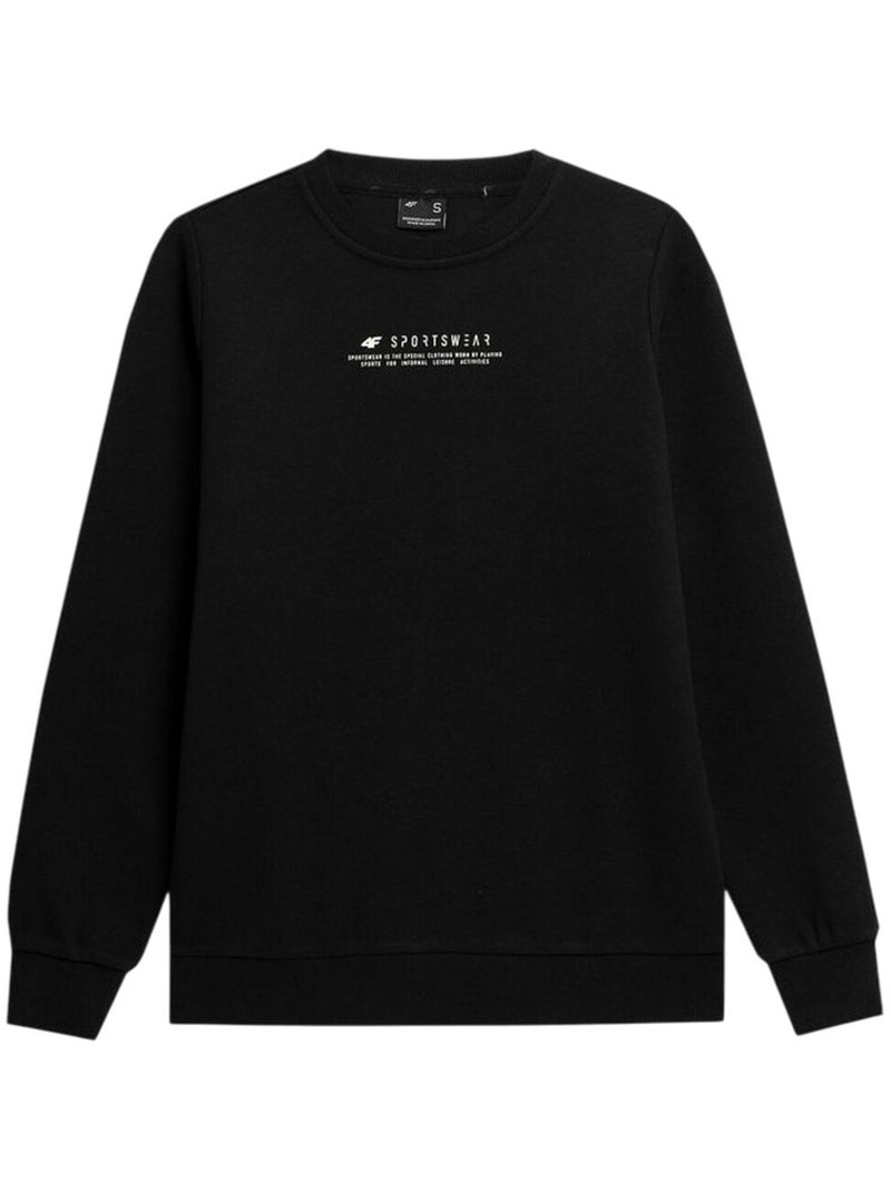4F - Sweat Noir - Kiabi