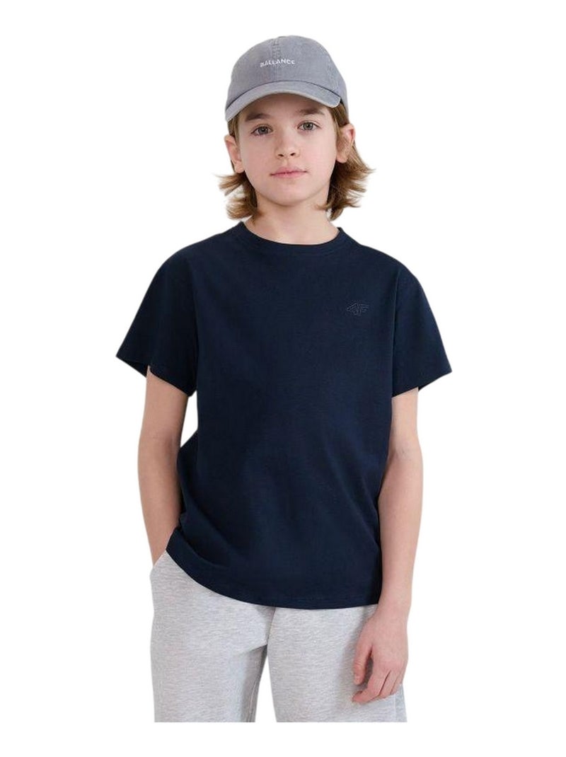 4F - T-shirt 4FJWMM00TTSHM2330 Bleu marine - Kiabi