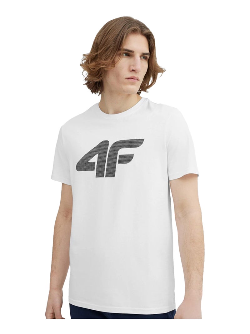 4F - T-shirt 4FSS23TTSHM537 Blanc - Kiabi