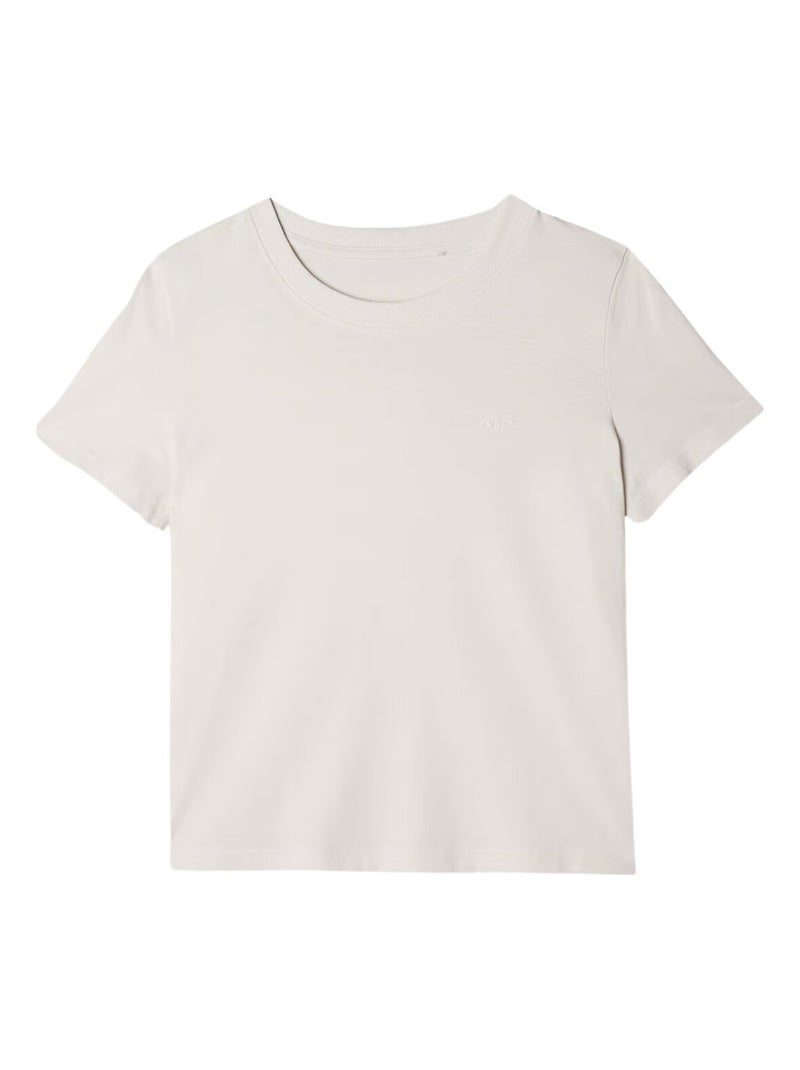 4F - T-shirt 4FWAW24TTSHF1650 Beige - Kiabi