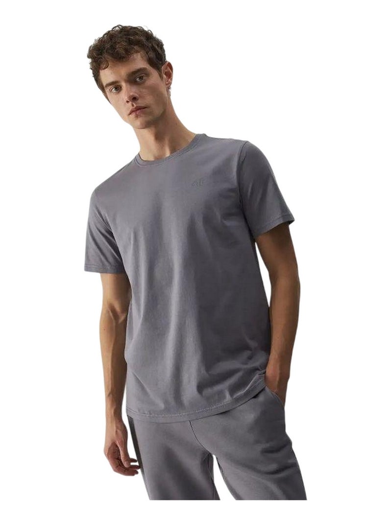 4F - T-shirt 4FWMM00TTSHM1843 Gris foncé - Kiabi