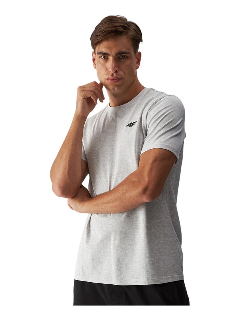 4F - T-shirt 4FWMM00TTSHM1843 Gris - Kiabi