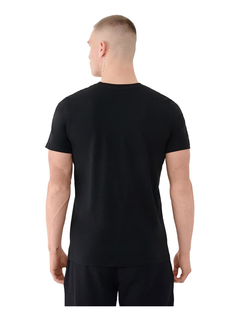 4F - T-shirt 4FWMM00TTSHM2256 Noir - Kiabi