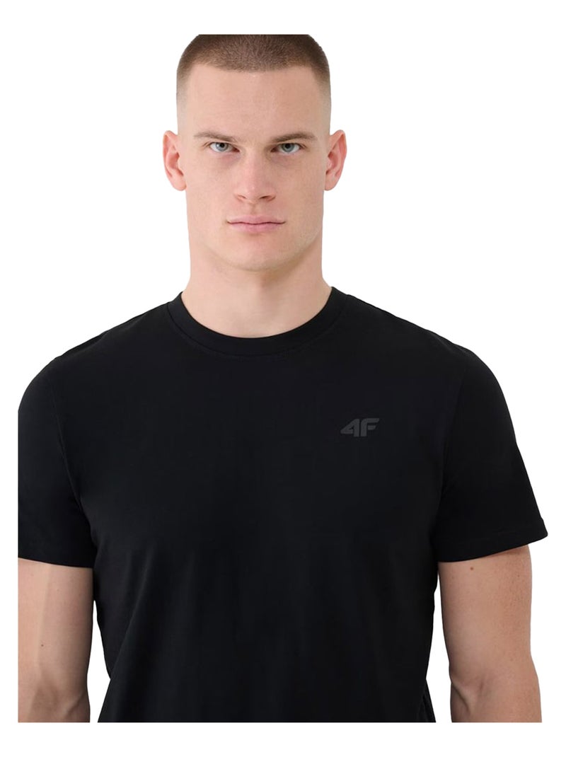 4F - T-shirt 4FWMM00TTSHM2256 Noir - Kiabi