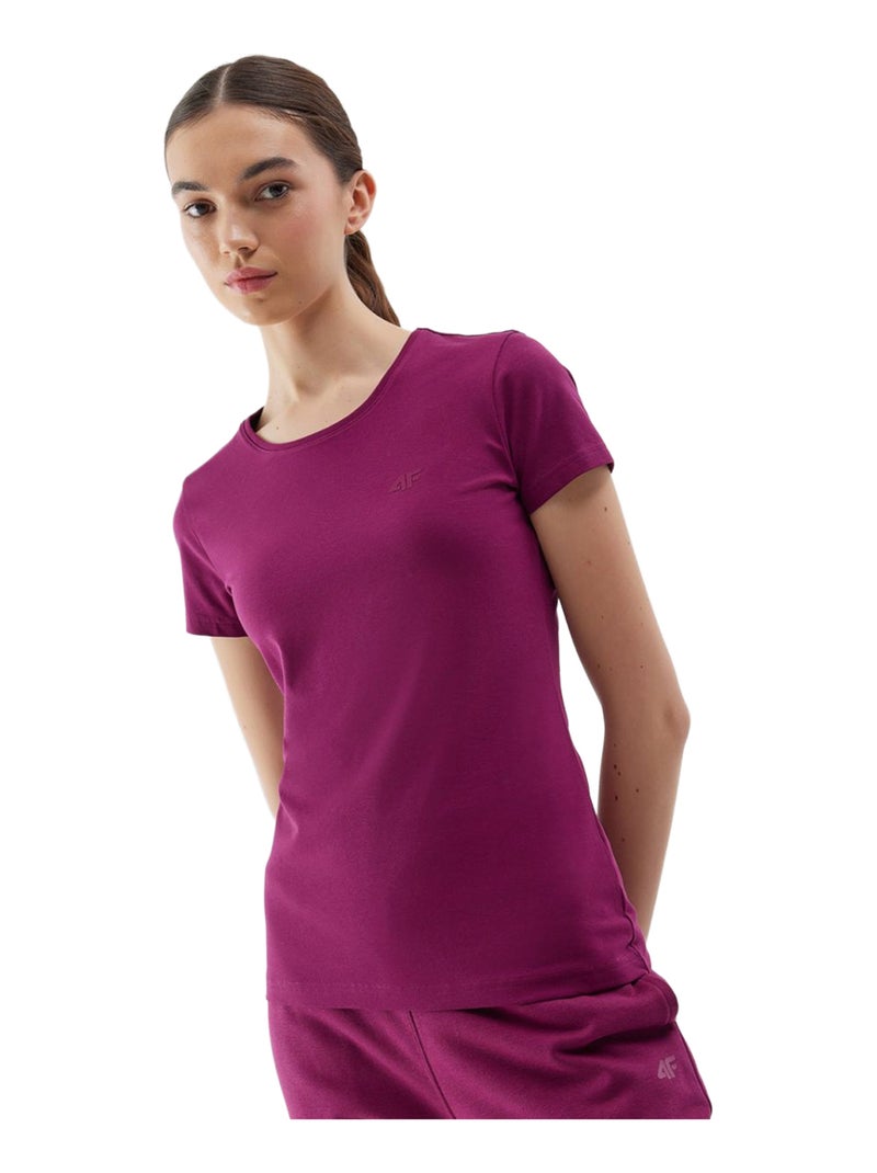 4F - T-shirt 4FWSS24TTSHF1161 Violet clair - Kiabi