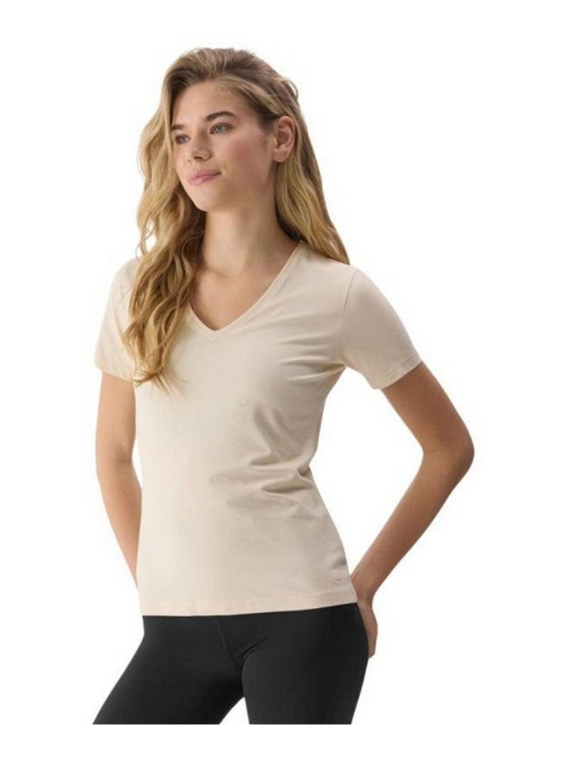 4F - T-shirt 4FWSS24TTSHF1359 Beige - Kiabi
