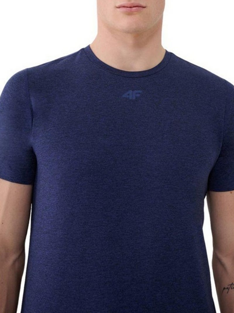 4F - T-shirt 4FWSS25TFTSM1344 Bleu marine - Kiabi