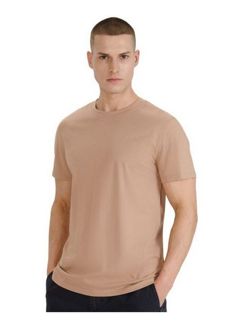 4F - T-shirt 4FWSS25TTSHM2074 Beige - Kiabi