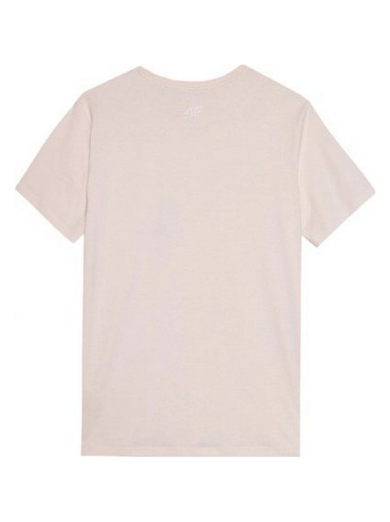 4F - T-shirt BURNED SUN Crème - Kiabi