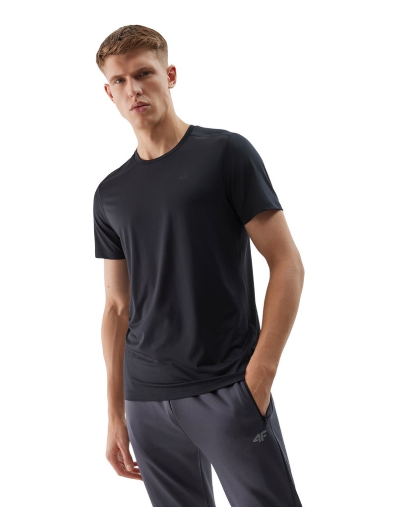 4F - T-shirt entraînement Noir - Kiabi