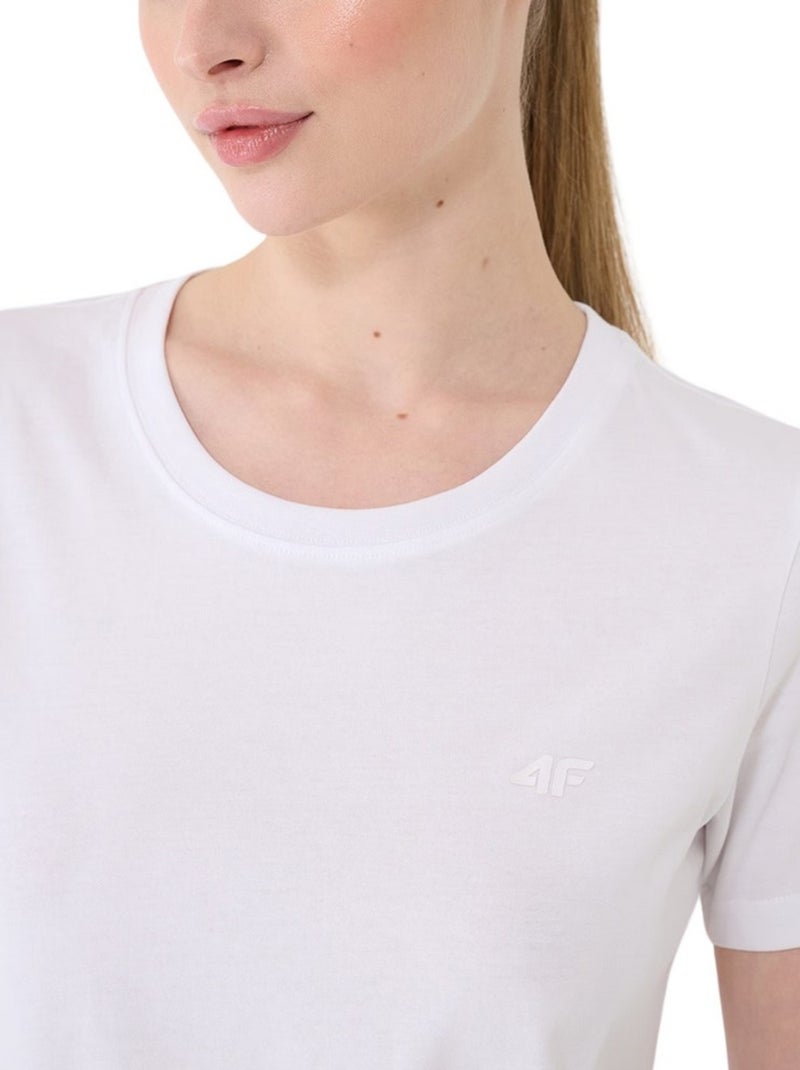 4F - T-shirt F2356 Blanc - Kiabi
