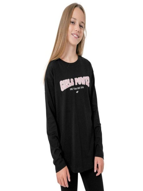 4F - T-shirt GIRLS POWER - Kiabi