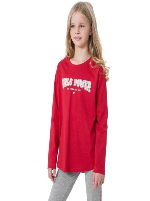4F - T-shirt GIRLS POWER - Kiabi