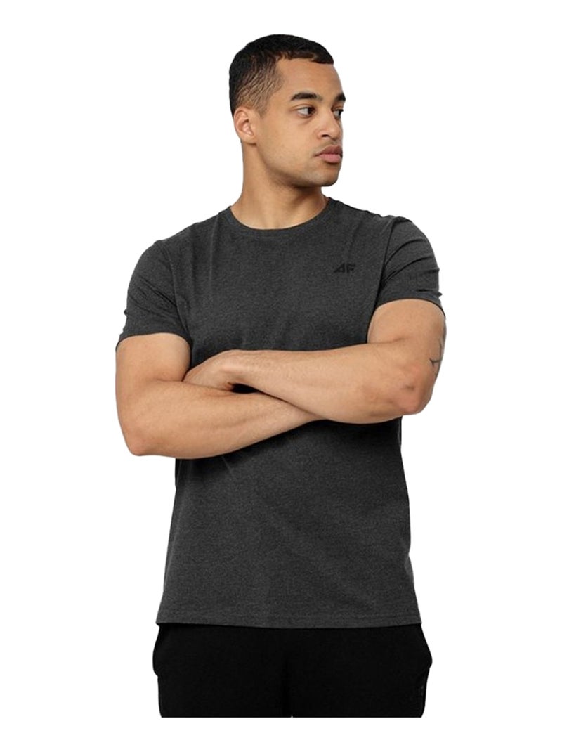 4F - T-shirt H4L22 Noir Gris - Kiabi