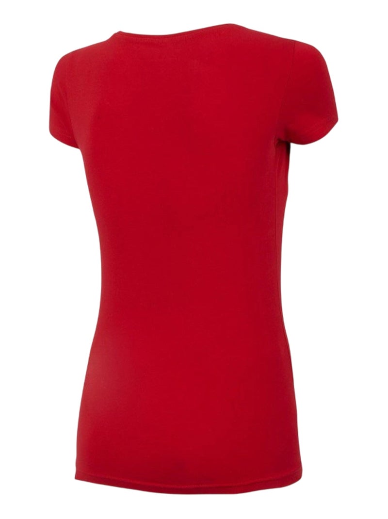 4F - T-shirt H4L22-TSD353 Rouge - Kiabi