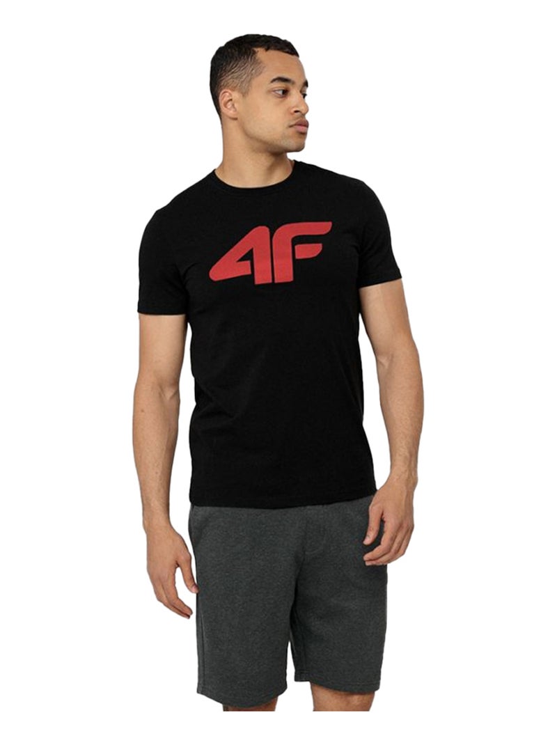 4F - T-shirt H4L22-TSM353 Noir - Kiabi