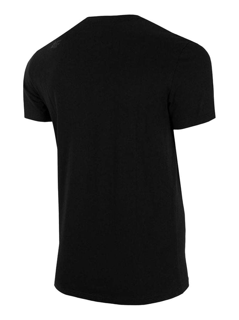 4F - T-shirt H4L22-TSM353 Noir - Kiabi