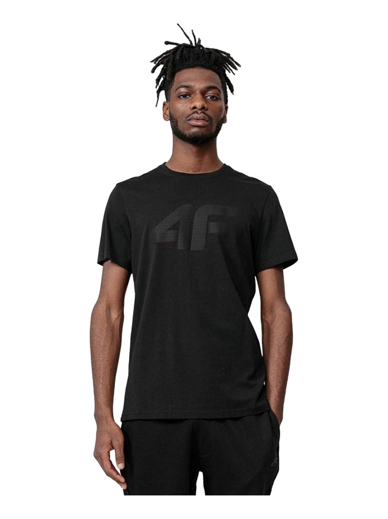 4F - T-shirt H4L22-TSM353 Noir - Kiabi