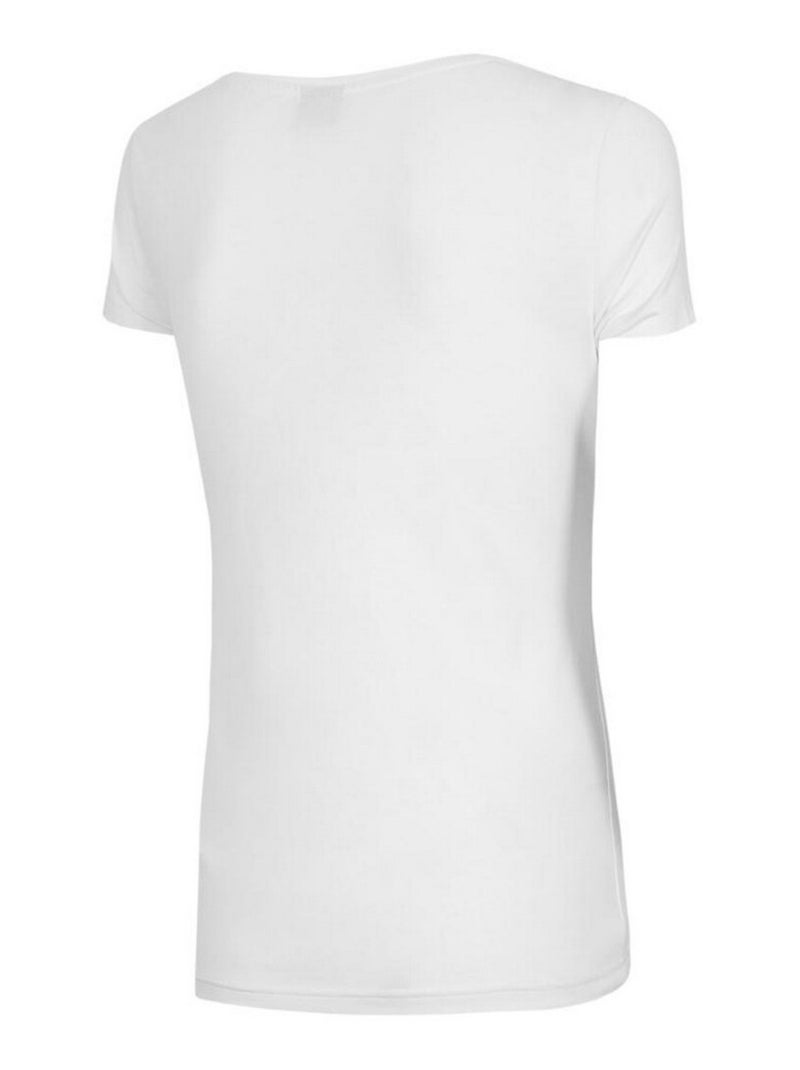 4F - T-shirt H4Z22-TSD353 Blanc - Kiabi