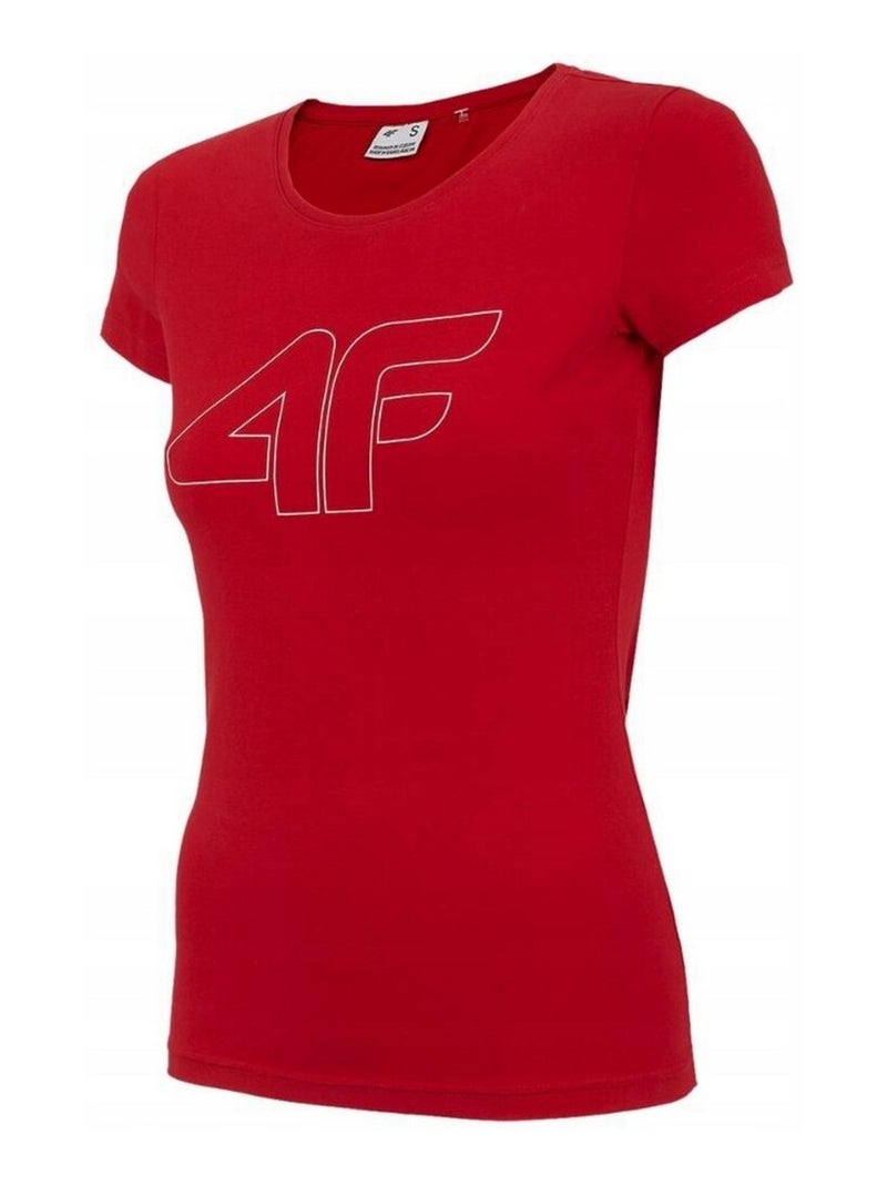 4F - T-shirt H4Z22-TSD353 Rouge - Kiabi