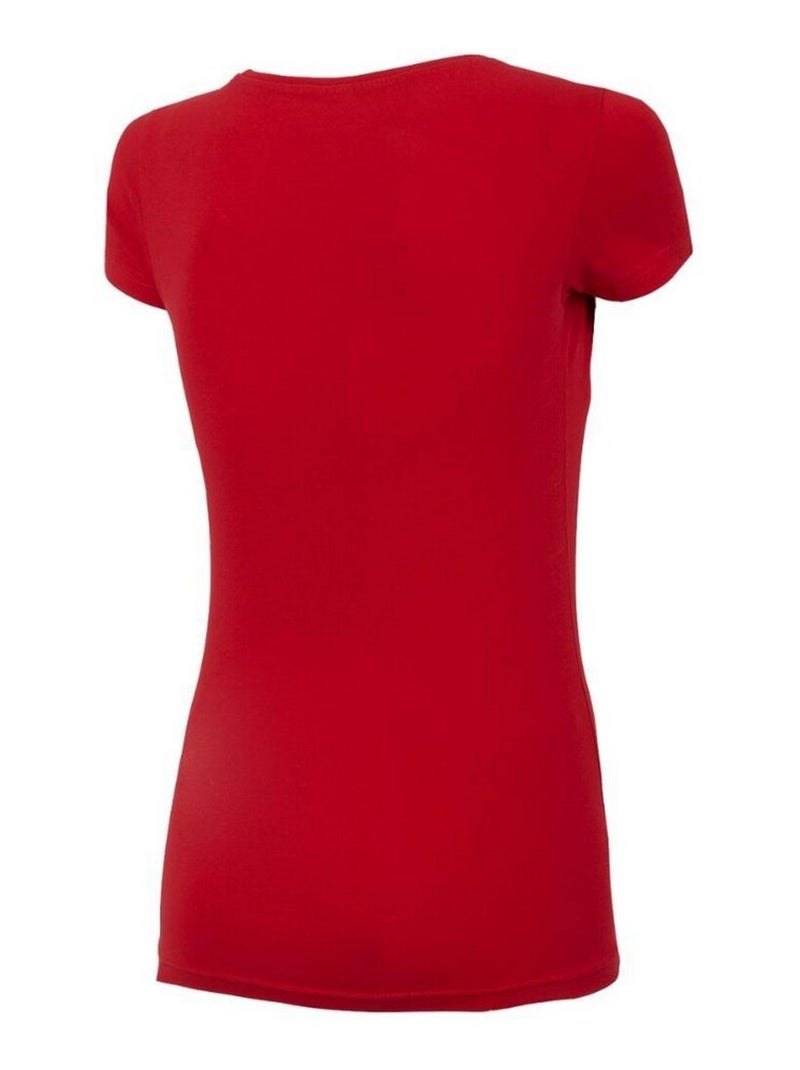 4F - T-shirt H4Z22-TSD353 Rouge - Kiabi