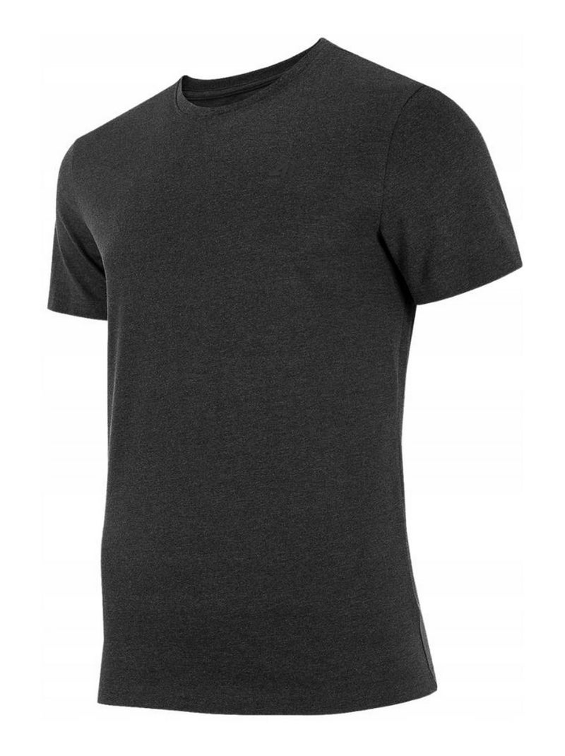 4F - T-shirt H4Z22-TSM352 23M Noir - Kiabi