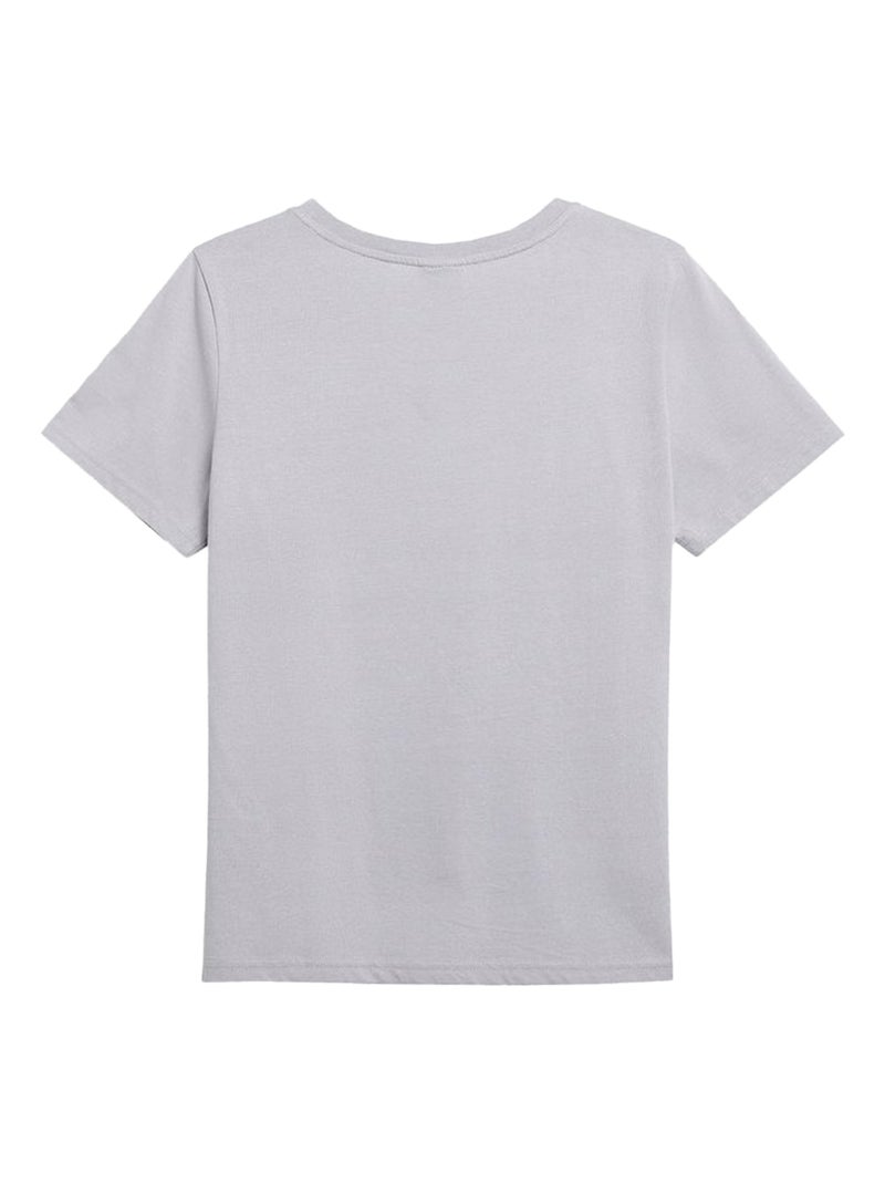 4F - T-shirt H4Z22TSD01927S Gris - Kiabi