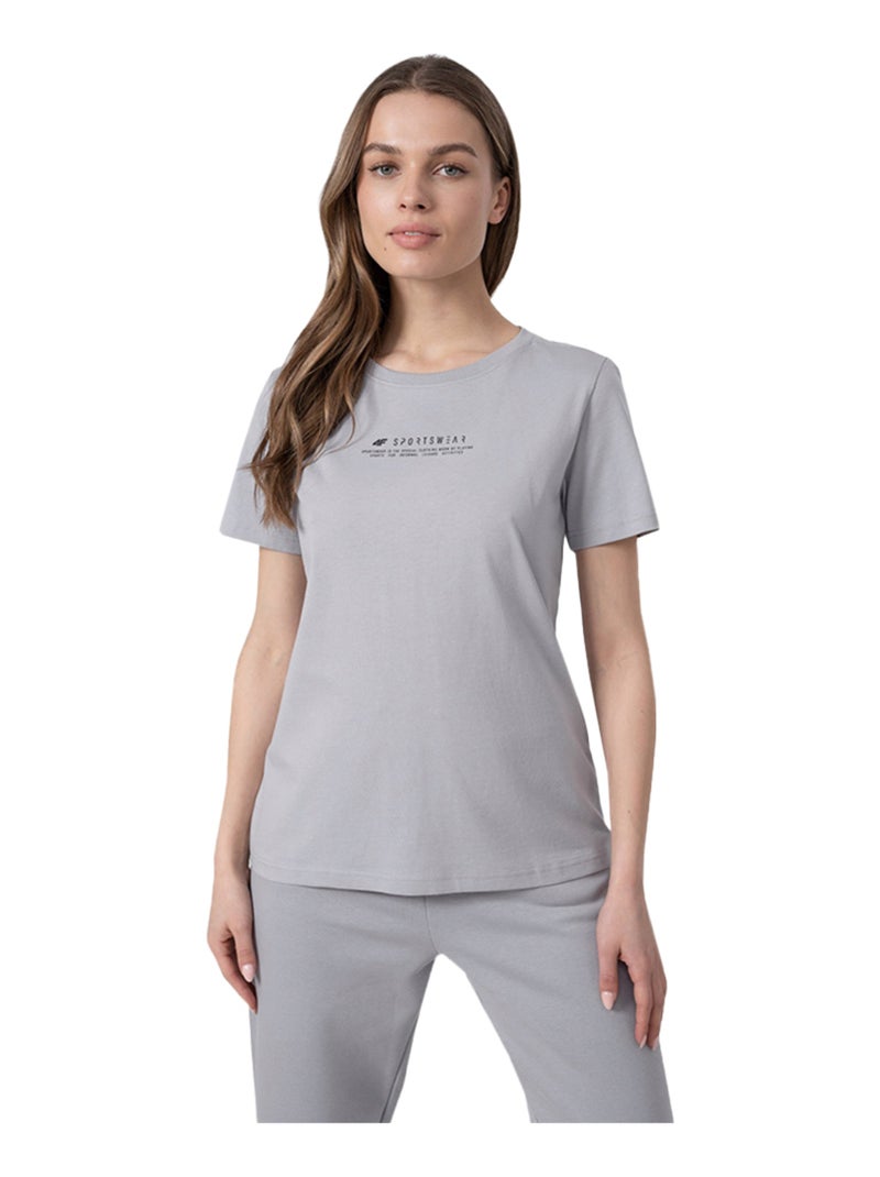 4F - T-shirt H4Z22TSD01927S Gris - Kiabi